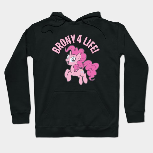 My little pony - BRONY 4 LIFE - 5.0 Hoodie by KERZILLA